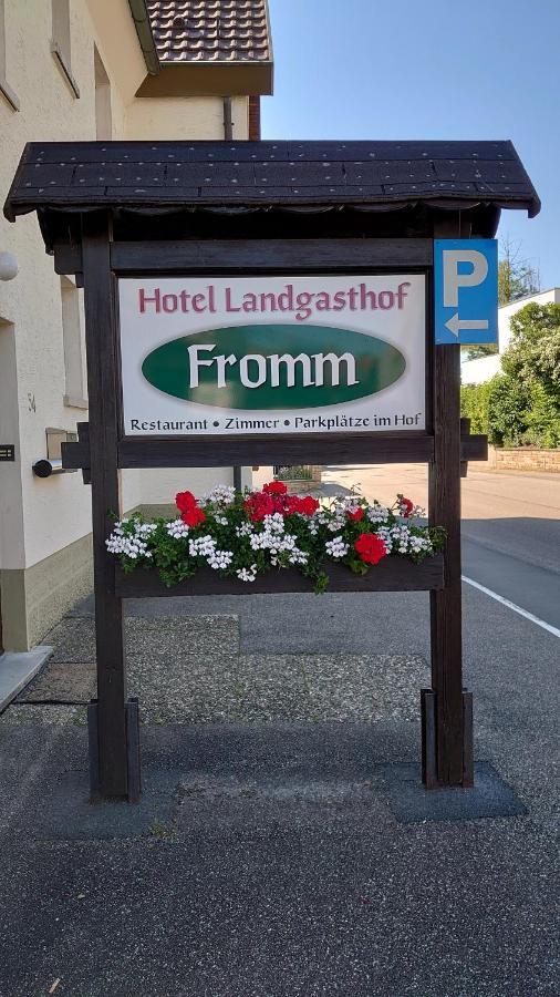 Hotel Landgasthof Fromm Untergruppenbach 외부 사진